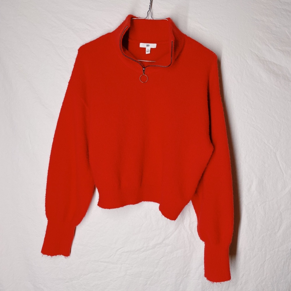 BP Red Quarter-Zip - Picture 3 of 9